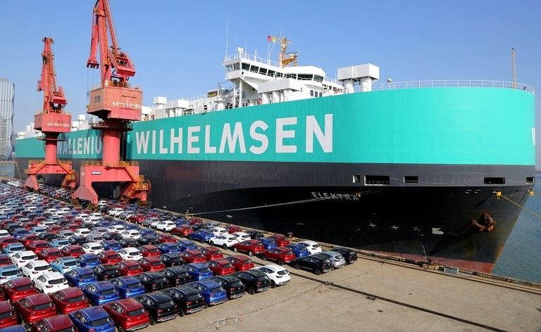 汽車(chē)鐵路籠車(chē)班列